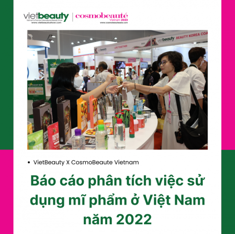 The analysis report on the use of cosmetics in Vietnam in 2022