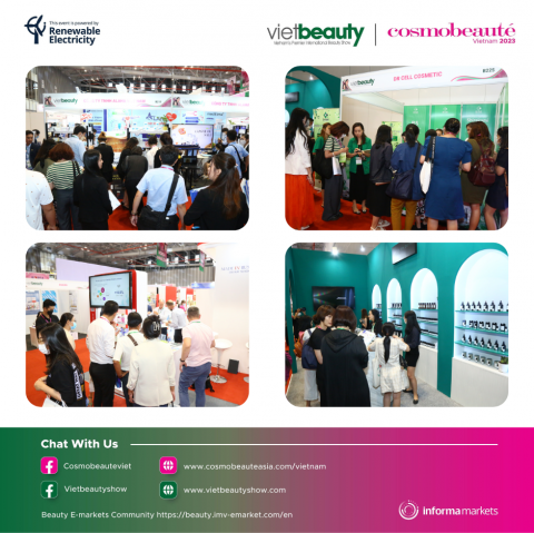 Strengthening business opportunities and expanding the distribution network: Trade shows and exhibitions are great places for beauty industry businesses